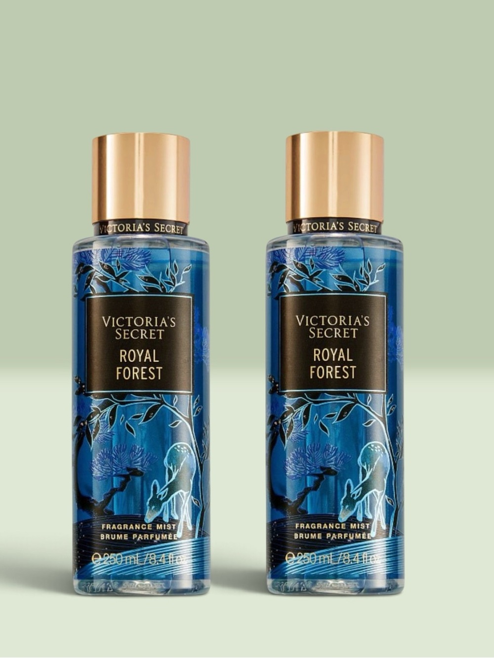 Victoria's Secret ROYAL FOREST Fragrance Mist ~ 8.4 fl.oz. ( Lot of 2 )